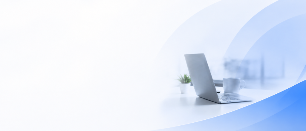 Espaço de trabalho moderno e minimalista